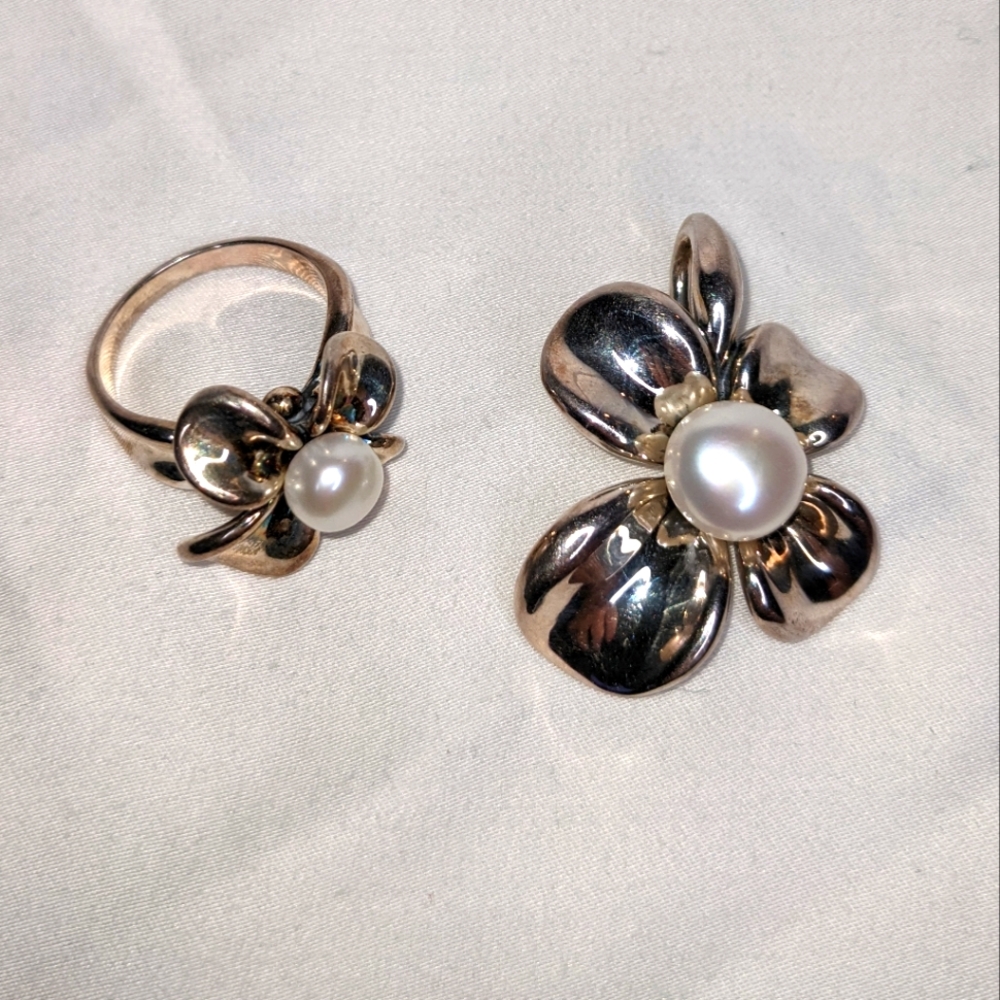 Anna King 925 sterling silver and freshwater pearl